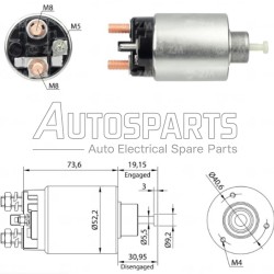 ZM860 - ZM, ΜΠΟΥΤΟΝ ΜΙΖΑΣ DELCO REMY 12V DAEWOO