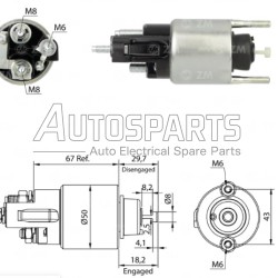 ZM3708 - ZM, ΜΠΟΥΤΟΝ ΜΙΖΑΣ DENSO 12V MERCEDES