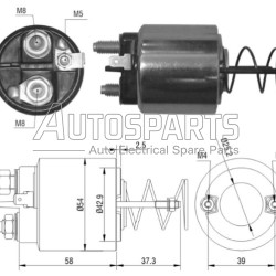 ZM1492 - ZM, ΜΠΟΥΤΟΝ ΜΙΖΑΣ VALEO 12V 
