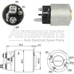 ZM3497 - ZM, ΜΠΟΥΤΟΝ ΜΙΖΑΣ VALEO 12V CITROEN, PEUGEOT, TOYOTA