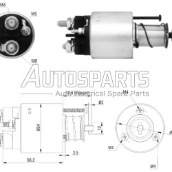 ZM1496 - ZM, ΜΠΟΥΤΟΝ ΜΙΖΑΣ VALEO 12V CITROEN, FIAT, LANCIA, PEUGEOT