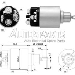 ZM5973 - ZM, ΜΠΟΥΤΟΝ ΜΙΖΑΣ BOSCH 12V MERCEDES