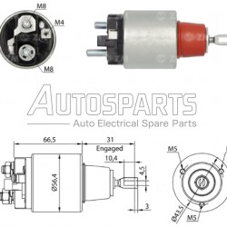 ZM1975 - ZM, ΜΠΟΥΤΟΝ ΜΙΖΑΣ BOSCH 12V