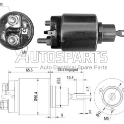 ZM976 - ZM, ΜΠΟΥΤΟΝ ΜΙΖΑΣ BOSCH 12V NISSAN