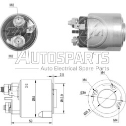 ZM4495 - ZM, ΜΠΟΥΤΟΝ ΜΙΖΑΣ VALEO 12V 