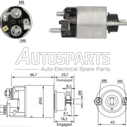 ZM707 - ZM, ΜΠΟΥΤΟΝ ΜΙΖΑΣ DENSO 12V 