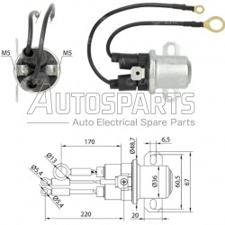 ZM5408 - ZM, ΜΠΟΥΤΟΝ ΜΙΖΑΣ DELCO REMY 24V ΕΞΩΤΕΡΙΚΟ