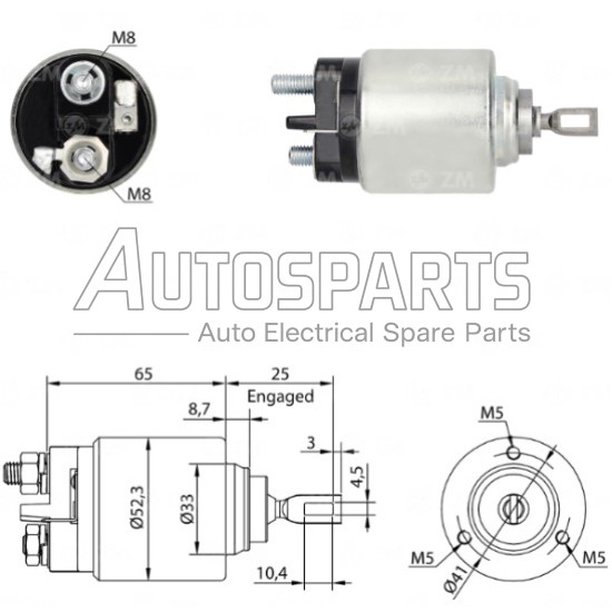 ZM372 - ZM, ΜΠΟΥΤΟΝ ΜΙΖΑΣ BOSCH 12V 