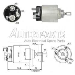 ZM1371 - ZM, ΜΠΟΥΤΟΝ ΜΙΖΑΣ BOSCH 12V FORD