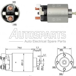 ZM4698 - ZM, ΜΠΟΥΤΟΝ ΜΙΖΑΣ MITSUBISHI 12V
