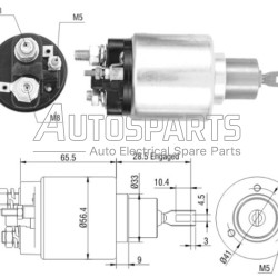 ZM675 - ZM, ΜΠΟΥΤΟΝ ΜΙΖΑΣ BOSCH 12V FORD