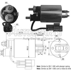 ZM585 - ZM, ΜΠΟΥΤΟΝ ΜΙΖΑΣ HITACHI 12V NISSAN PICK UP