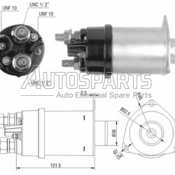 ZM458 - ZM, ΜΠΟΥΤΟΝ ΜΙΖΑΣ DELCO REMY 12V 42MT CATERPILLAR, KOMATSU 