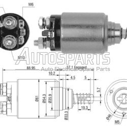 ZM644 - ZM, ΜΠΟΥΤΟΝ ΜΙΖΑΣ BOSCH 12V MERCEDES
