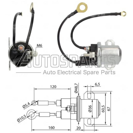 ZM409 - ZM, ΜΠΟΥΤΟΝ ΜΙΖΑΣ DELCO REMY 24V MERCEDES ATEGO ΒΟΗΘΗΤΙΚΟ