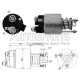 ZM1397 - ZM, ΜΠΟΥΤΟΝ ΜΙΖΑΣ MARELLI 12V TOYOTA 