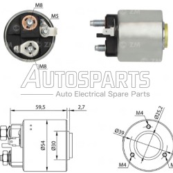 ZM492 - ZM, ΜΠΟΥΤΟΝ ΜΙΖΑΣ VALEO 12V