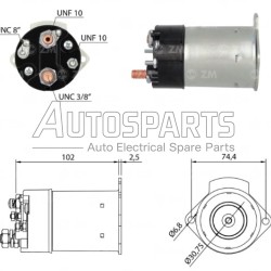 ZM551 - ZM, ΜΠΟΥΤΟΝ ΜΙΖΑΣ DELCO REMY 12V ΠΑΛΙΟ ΜΟΝΤΕΛΟ