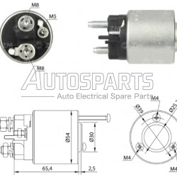 ZM496 - ZM, ΜΠΟΥΤΟΝ ΜΙΖΑΣ VALEO 12V CITROEN, FIAT, LANCIA, PEUGEOT