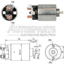 ZM698 - ZM, ΜΠΟΥΤΟΝ ΜΙΖΑΣ MITSUBISHI 12V HYUNDAI MAZDA