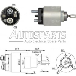 ZM574 - ZM, ΜΠΟΥΤΟΝ ΜΙΖΑΣ BOSCH 12V 