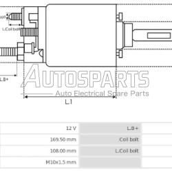 230576 - CARGO, ΜΠΟΥΤΟΝ ΜΙΖΑΣ DENSO 12V 