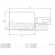 66-1604 - WAIGLOBAL, ΜΠΟΥΤΟΝ ΜΙΖΑΣ DELCO REMY 40MT, 50MT