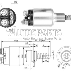 ZM734 - ZM, ΜΠΟΥΤΟΝ ΜΙΖΑΣ BOSCH 12V 