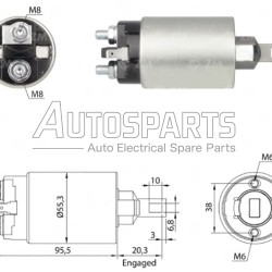 ZM893ZB - ZM, ΜΠΟΥΤΟΝ ΜΙΖΑΣ MITSUBISHI 12V