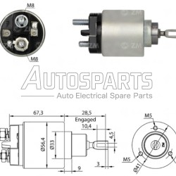 ZM574ZB - ZM, ΜΠΟΥΤΟΝ ΜΙΖΑΣ BOSCH 12V 