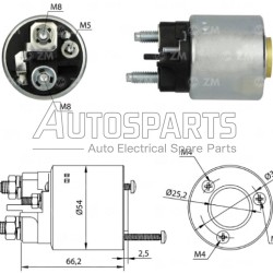 ZM497 - ZM, ΜΠΟΥΤΟΝ ΜΙΖΑΣ VALEO 12V CITROEN, FIAT, PEUGEOT