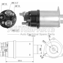 ZM459 - ZM, ΜΠΟΥΤΟΝ ΜΙΖΑΣ DELCO REMY 24V CATERPILLAR 