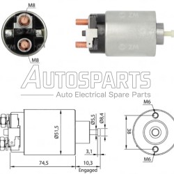ZM790 - ZM, ΜΠΟΥΤΟΝ ΜΙΖΑΣ MITSUBISHI 12V NISSAN