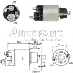 ZM703 - ZM, ΜΠΟΥΤΟΝ ΜΙΖΑΣ DENSO 12V