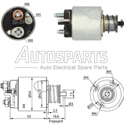 ZM7492 - ZM, ΜΠΟΥΤΟΝ ΜΙΖΑΣ VALEO 12V NISSAN KUBISTAR