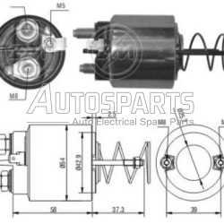 ZM1492ZB - ZM, ΜΠΟΥΤΟΝ ΜΙΖΑΣ VALEO 12V 
