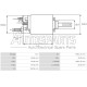 66-9203 - WAIGLOBAL, ΜΠΟΥΤΟΝ ΜΙΖΑΣ LUCAS 12V MASSEY FERGUSON, DAVID BROWN