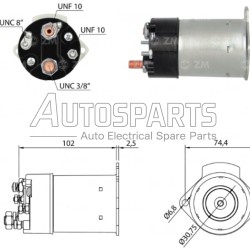 ZM551ZB - ZM, ΜΠΟΥΤΟΝ ΜΙΖΑΣ DELCO REMY 12V ΠΑΛΙΟ ΜΟΝΤΕΛΟ