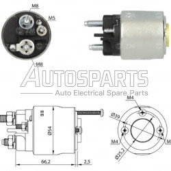 ZM2496ZB - ZM, ΜΠΟΥΤΟΝ ΜΙΖΑΣ VALEO 12V RENAULT LAGUNA