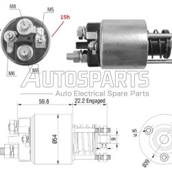 ZM3396ZB - ZM, ΜΠΟΥΤΟΝ ΜΙΖΑΣ MARELLI 12V BMW