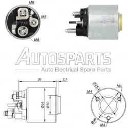 ZM3494ZB - ZM, ΜΠΟΥΤΟΝ ΜΙΖΑΣ VALEO 12V CITROEN, FIAT, PEUGEOT