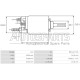 MSX100KIT - MAHLE, ΜΠΟΥΤΟΝ ΜΙΖΑΣ ISKRA 12V 