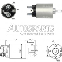 ZM684ZB - ZM, ΜΠΟΥΤΟΝ ΜΙΖΑΣ HITACHI 12V HONDA, ISUZU, NISSAN, OPEL