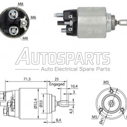 ZM5381 - ZM, ΜΠΟΥΤΟΝ ΜΙΖΑΣ BOSCH 12V MERCEDES A-CLASS, B-CLASS, VANEO