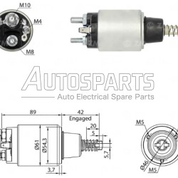66-9195 - WAIGLOBAL, ΜΠΟΥΤΟΝ ΜΙΖΑΣ BOSCH 12V FORD, NEW HOLLAND