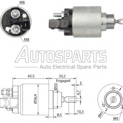 134824 - CARGO, ΜΠΟΥΤΟΝ ΜΙΖΑΣ BOSCH 12V AUDI, SEAT, SKODA, VW