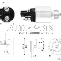 ZM381 - ZM, ΜΠΟΥΤΟΝ ΜΙΖΑΣ BOSCH 12V VW GROUP