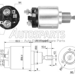 ZM3674ZB - ZM, ΜΠΟΥΤΟΝ ΜΙΖΑΣ BOSCH 24V G-CLASS, UNIMOG