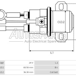96340366 - MONARK DIESEL, ΜΠΟΥΤΟΝ ΜΙΖΑΣ ΕΝΙΣΧΥΣΗΣ 24V 4 ΚΑΛΩΔΙΑ