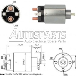 ZM4699 - ZM, ΜΠΟΥΤΟΝ ΜΙΖΑΣ MITSUBISHI 12V